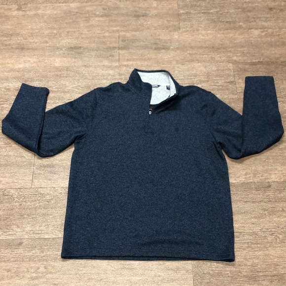 ⬇️⭐️ Izod Men’s Half Zip Pullover Sweater Vest/Jacket - Picture 1 of 9